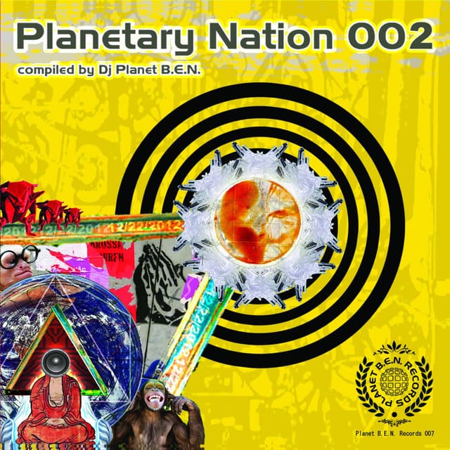 Album cover art for Planetary Nation 002