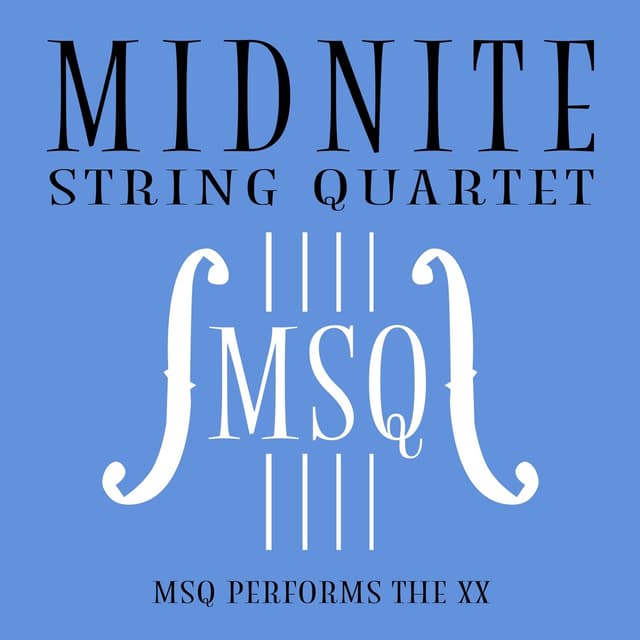 Album cover art for MSQ Performs The xx