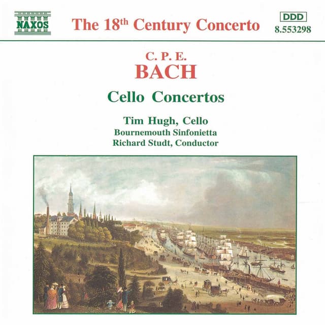 Album cover art for Cello Concertos