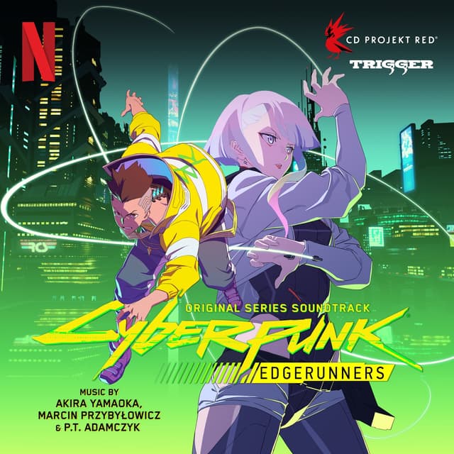Album cover art for Cyberpunk: Edgerunners