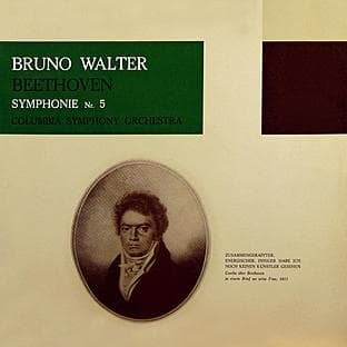 Album cover art for Beethoven Symphony No 5