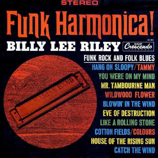 Album cover art for Funk Harmonica