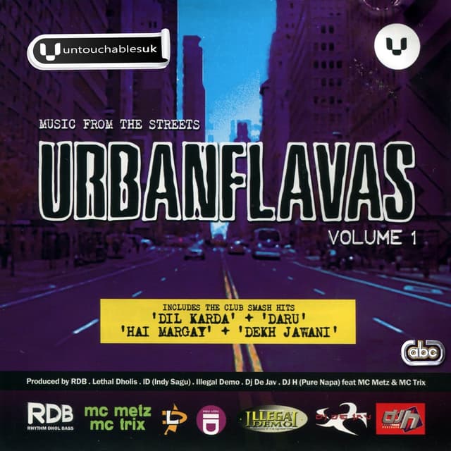 Album cover art for Urbanflavas 1