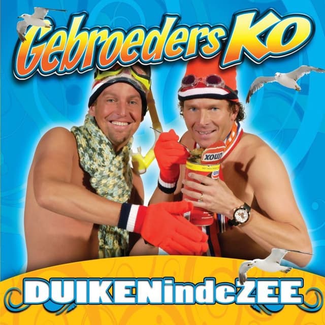 Album cover art for Duiken in de zee