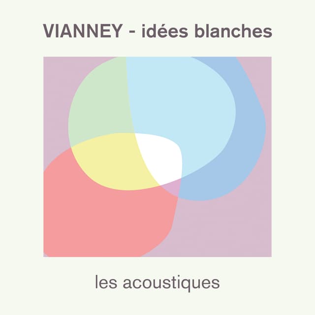 Album cover art for Idées blanches (Les acoustiques)