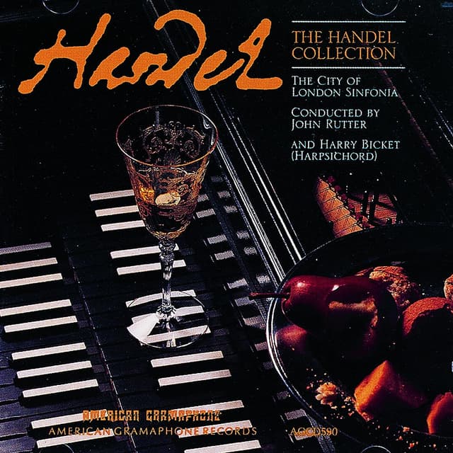 Album cover art for The Handel Collection