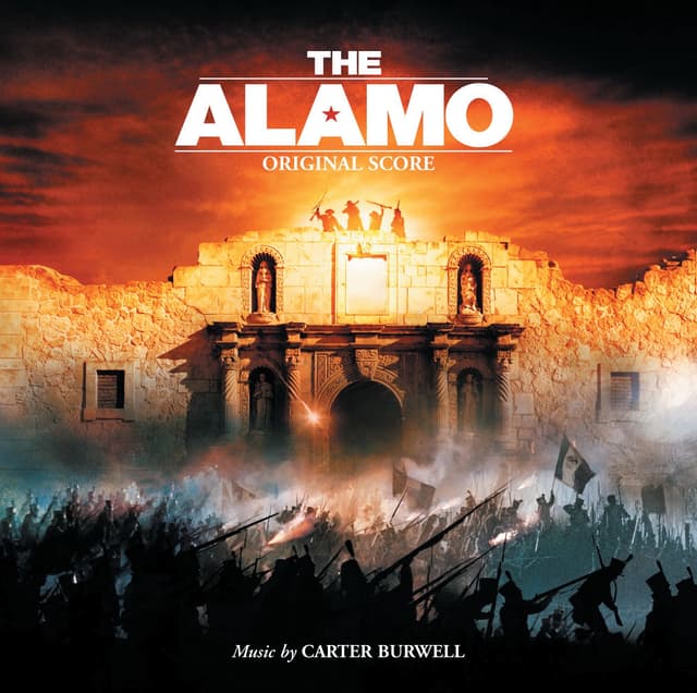 Album cover art for The Alamo (Original Soundtrack)