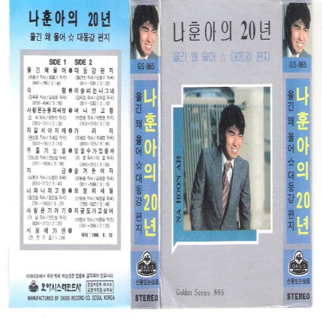 Album cover art for 20 Years of Na Hoon-A