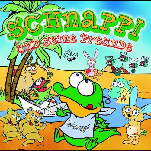 Album cover art for Schnappi und Seine Freunde