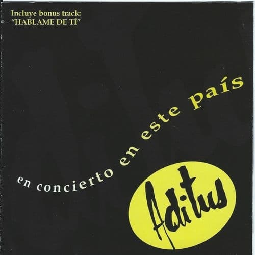 Album cover art for En Concierto En Este Pais