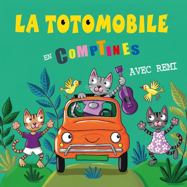 Album cover art for La Totomobile en comptines