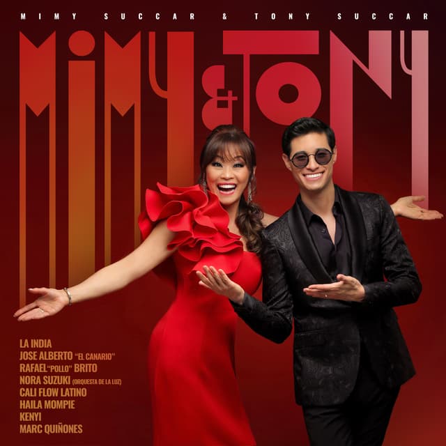 Album cover art for MIMY & TONY