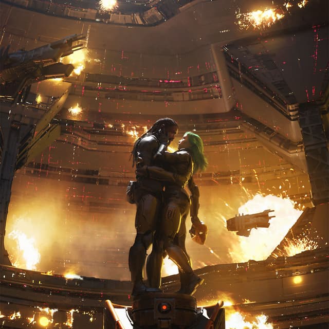 Album cover art for Vaxis – Act I: The Unheavenly Creatures