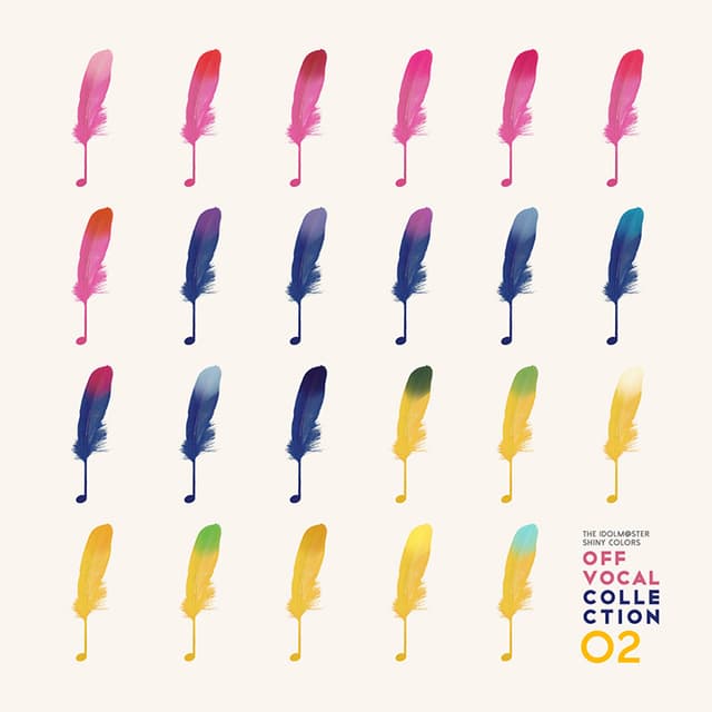 Album cover art for THE IDOLM@STER SHINY COLORS OFF VOCAL COLLECTION 02