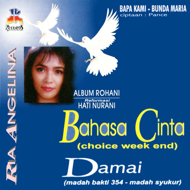 Album cover art for Bahasa Cinta