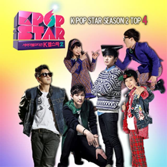 Album cover art for KPOPSTAR Season2 TOP 4 - Single