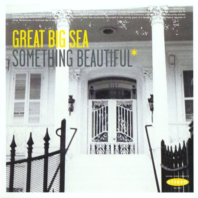 Album cover art for Something Beautiful