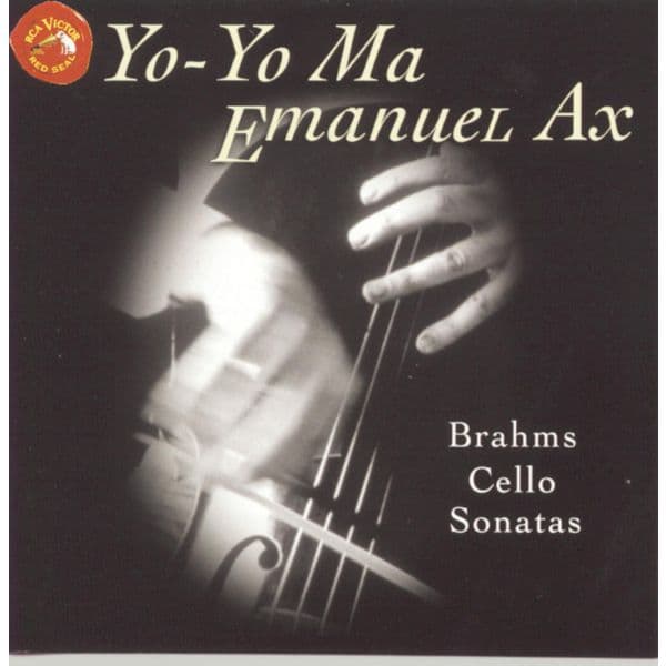 Album cover art for Brahms: Cello Sonatas