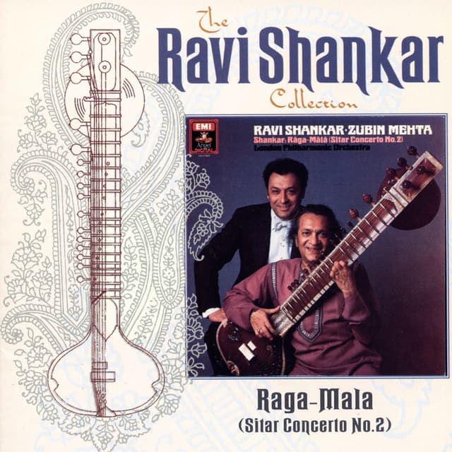 Album cover art for Raga-Mala : Sitar Concerto N° 2