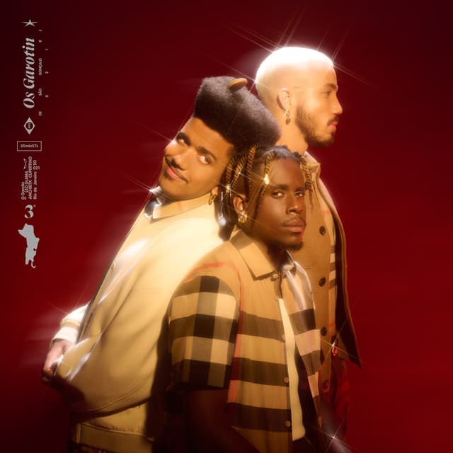 Album cover art for Os Garotin de São Gonçalo