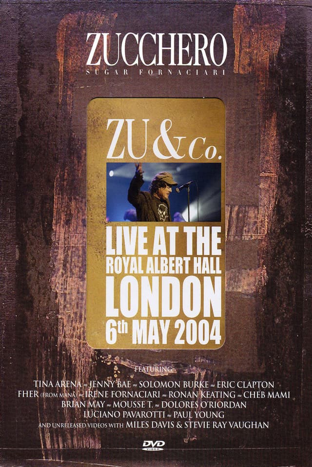Album cover art for Zu & Co. : Live At The Royal Albert Hall London 6th May 2004