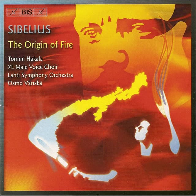 Album cover art for Sibelius: The Origin of Fire