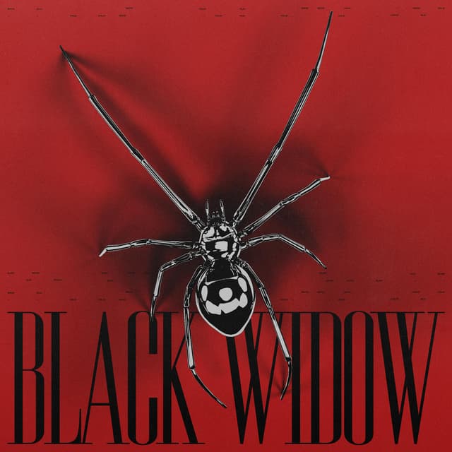 Album cover art for BLACK WIDOW
