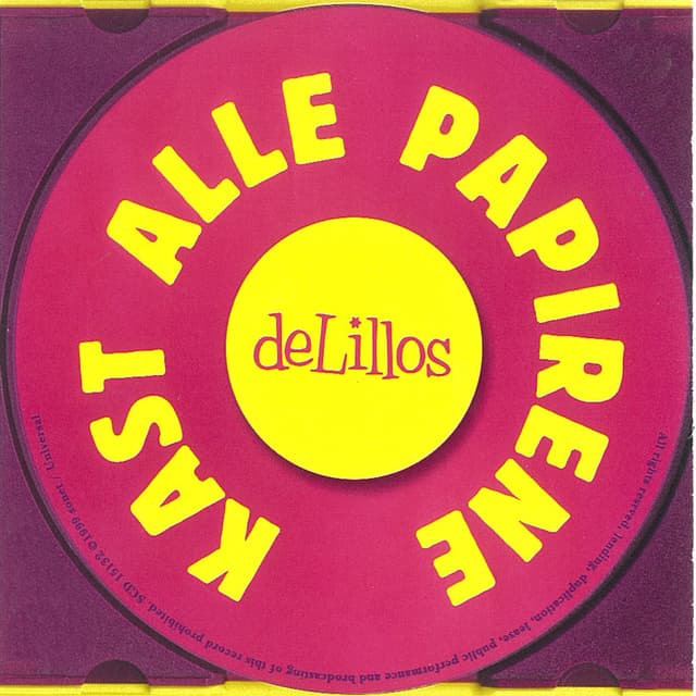 Album cover art for Kast Alle Papirene