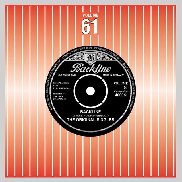 Album cover art for Backline Volume 61