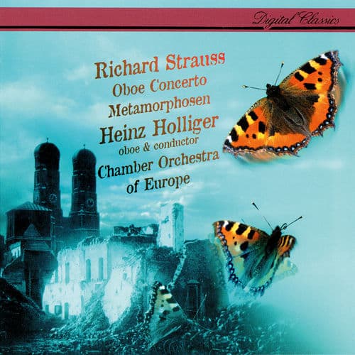 Album cover art for Richard Strauss: Oboe Concerto; Metamorphosen