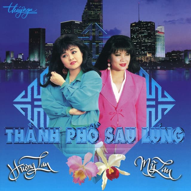 Album cover art for Thành phố sau lưng
