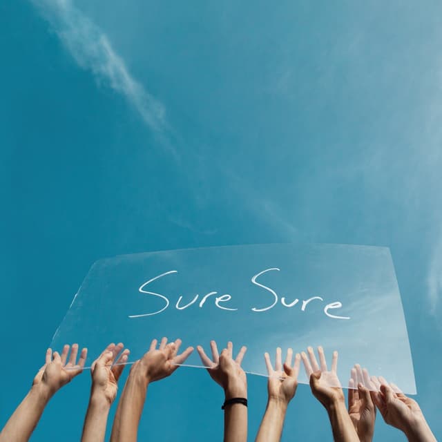 Album cover art for Sure Sure