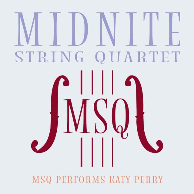 Album cover art for MSQ Performs Katy Perry