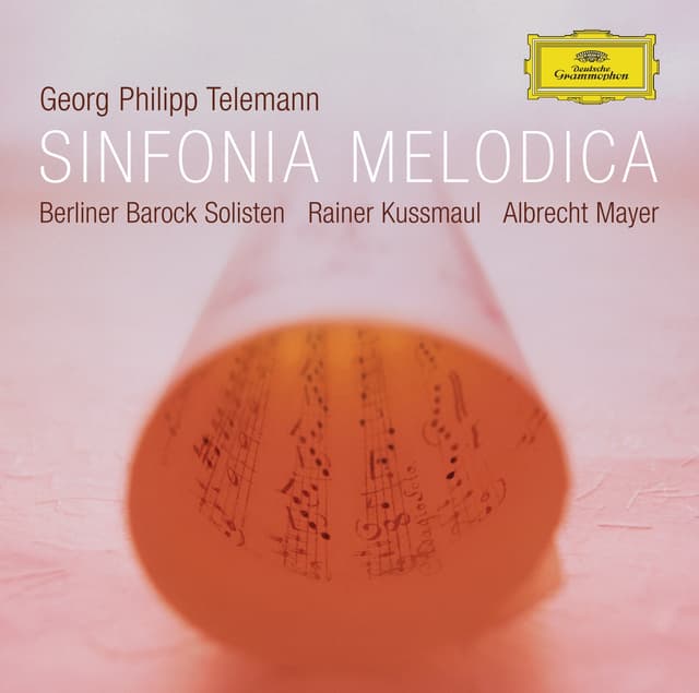 Album cover art for Telemann : Sinfonia Melodica