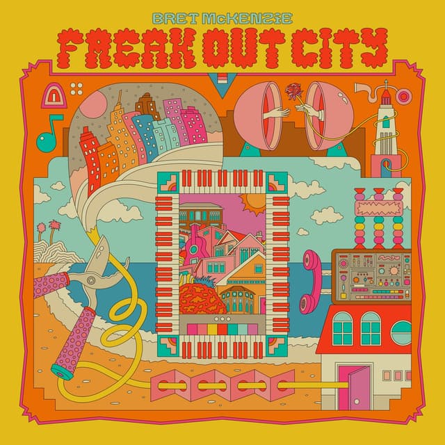 Album cover art for Freak Out City