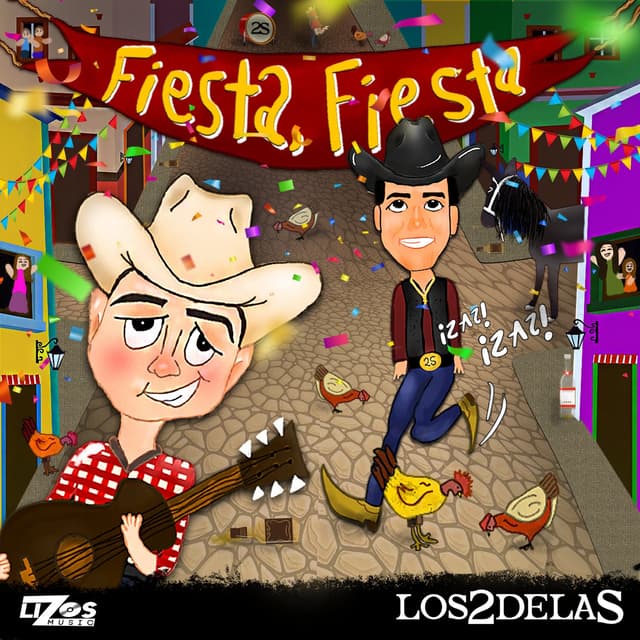 Album cover art for Fiesta, Fiesta