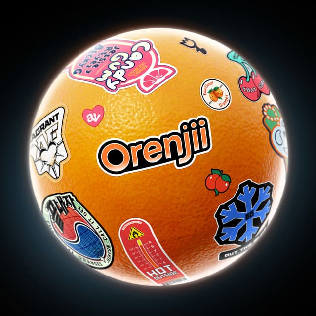 Album cover art for Orenjii