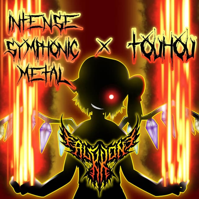 Album cover art for Intense Symphonic Metal: Touhou