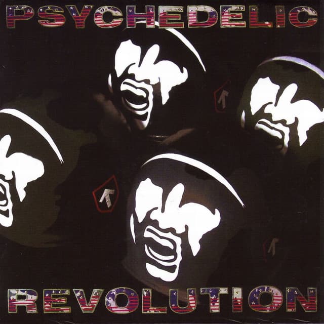 Album cover art for Psychedelic Revolution