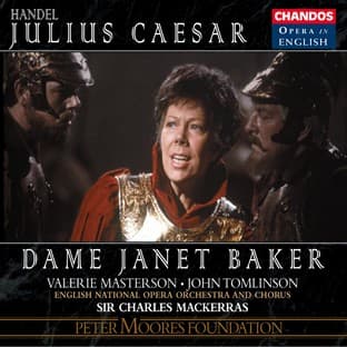 Album cover art for Haendel : Julius Caesar