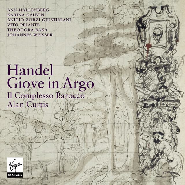 Album cover art for Haendel : Giove in Argo