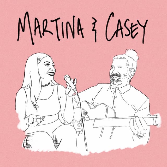 Album cover art for Martina & Casey