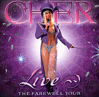 Album cover art for Live! The Farewell Tour