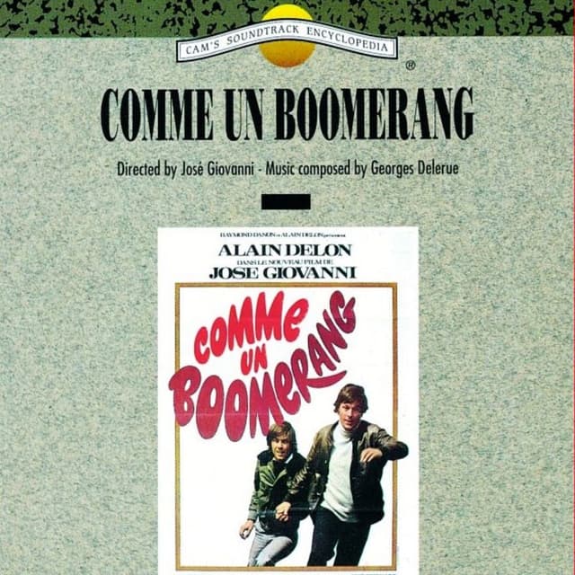 Album cover art for Comme un Boomerang
