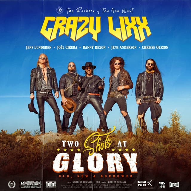Album cover art for Two Shots at Glory