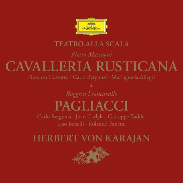 Album cover art for Mascagni: Cavalleria Rusticana - Leoncavallo: Pagliacci