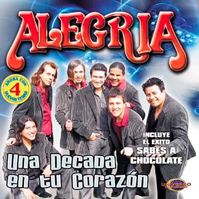 Album cover art for Una Década en Tu Corazón