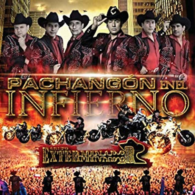 Album cover art for Pachangon en el Infierno
