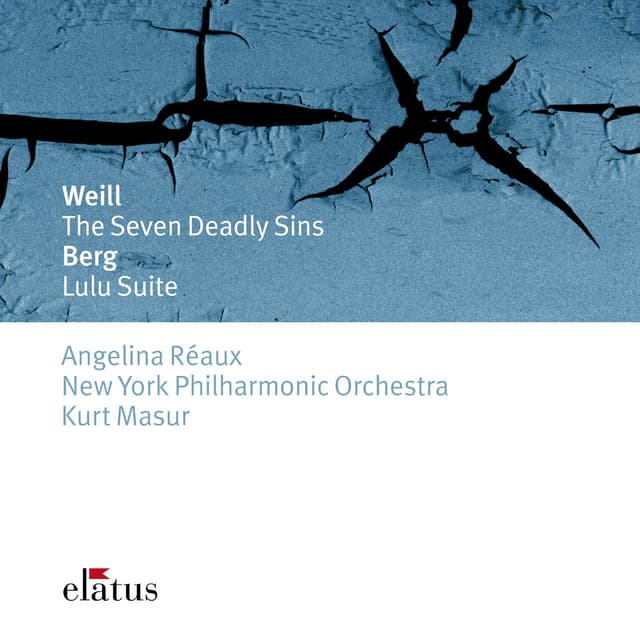 Album cover art for Weill : Seven Deadly Sins / Berg : Lulu Suite