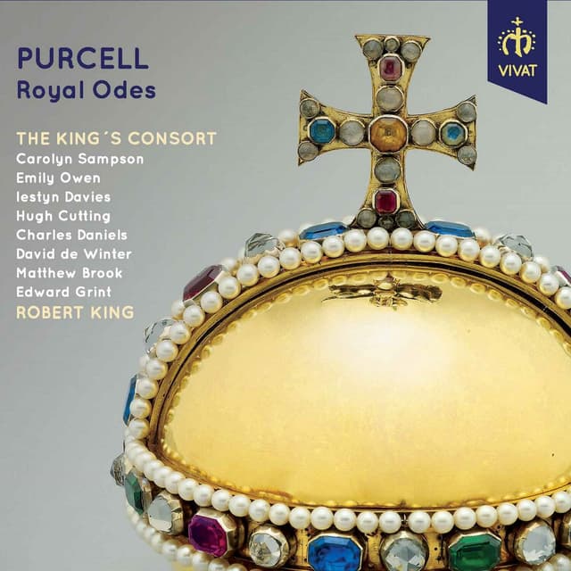 Album cover art for Purcell: Royal Odes